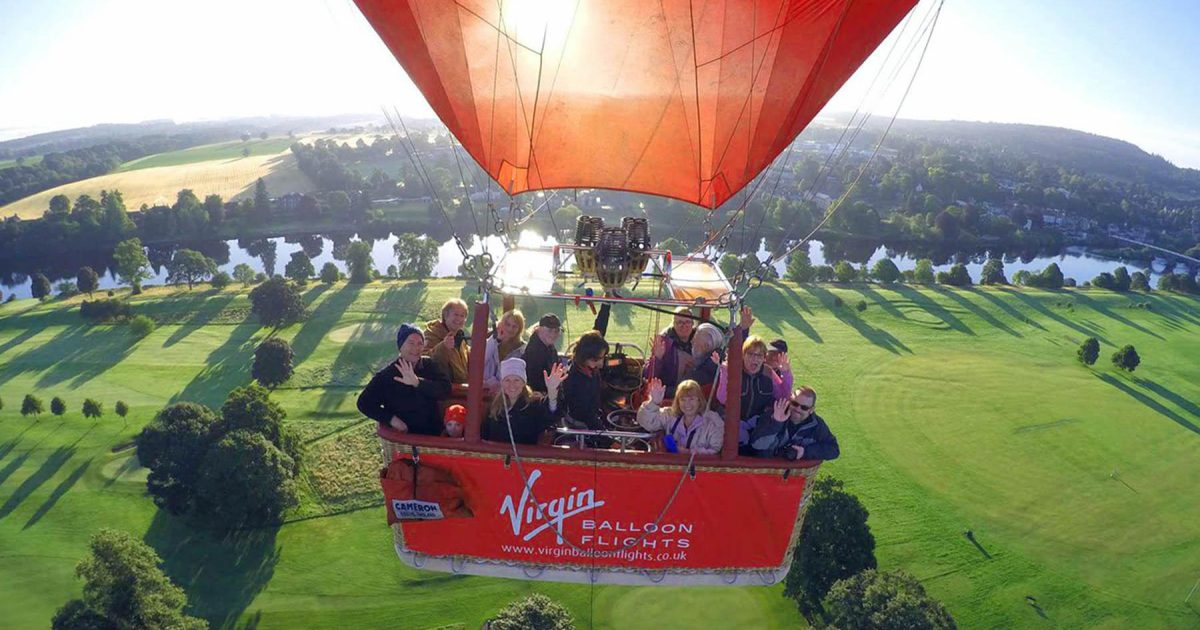 hot air balloon rides yorkshire