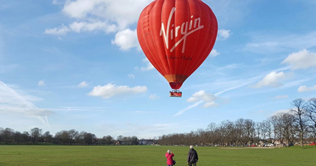 Hot air deals balloon rides yorkshire