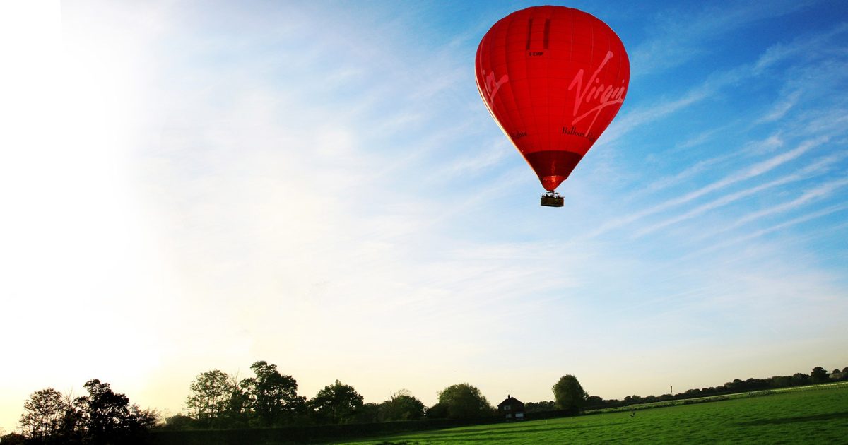 hot air balloon edinburgh